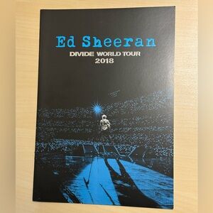 Ed Sheeran Divide World Tour 2018 Book Program